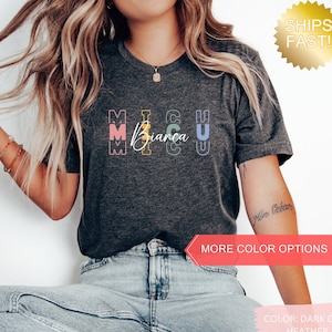 Personalized Medical ICU Nurse Shirt, Custom MICU Nurse T-Shirt, Micu Nurse Gift, Nurses Week Appreciation Gift
