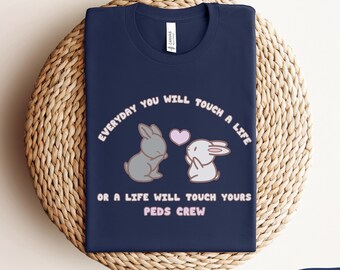 Pediatric Nurse Shirt, Pediatrics Shirt, Peds Team Crew Squad Gifts, Pediatrics Tshirt, Peds Nurse Practitioner Tee, PICU gift