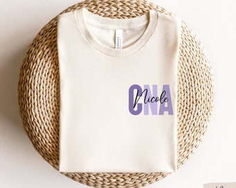 CNA Nurse Shirt, Custom CNA Nurse T Shirt, Registered Nurse Shirt, CNA Nurse Gift, Certified Nursing Assistant Shirt, Cna gift, Cna shirt