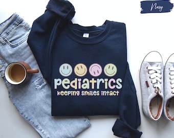 Pediatric Nurse Sweatshirt, Pediatrics Sweater, Peds Team Crew Squad Gifts, Pediatrics Tshirt, Peds Nurse Practitioner Tee, PICU Nurse Gift