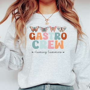 Retro GI Nurse Sweatshirt, Gastroenterology Nurse Sweater, Gi Doctor Sweatshirt, Endoscopy Nurse Sweatshirt, Gastro Crew Crewneck