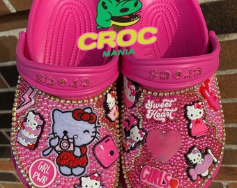 Blinged Girl Crocs