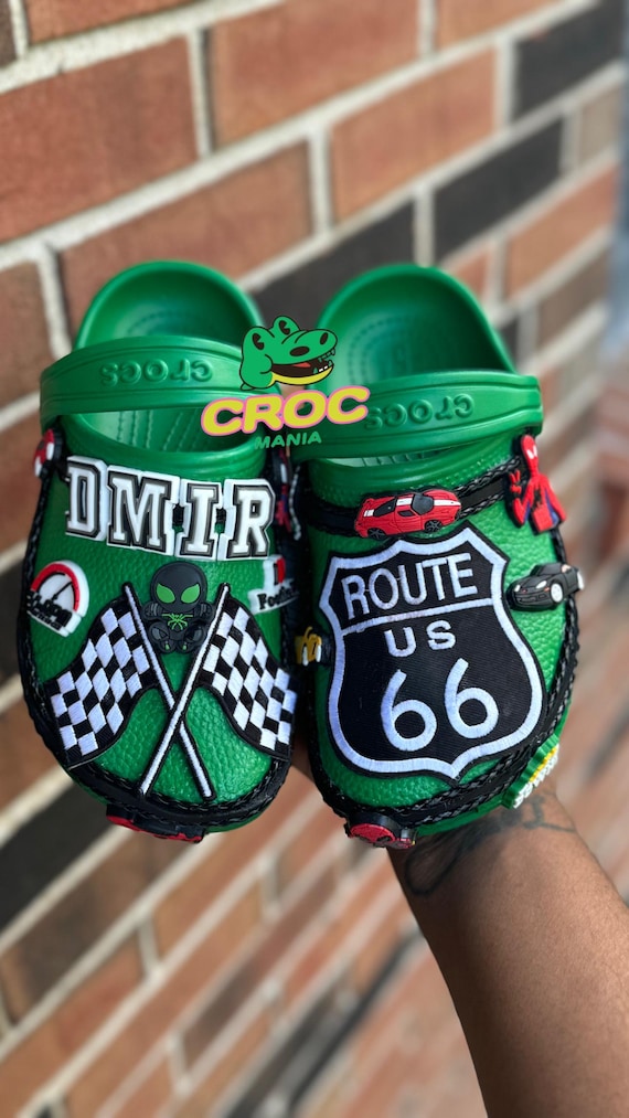 Personalized Boys Crocs – Custom Kids Clogs, Name Design  display picture 1