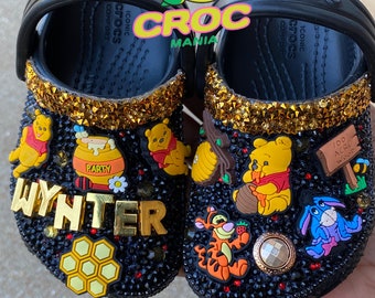 Blinged Toddler Girl Crocs