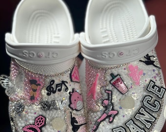 Blinged Girl Crocs