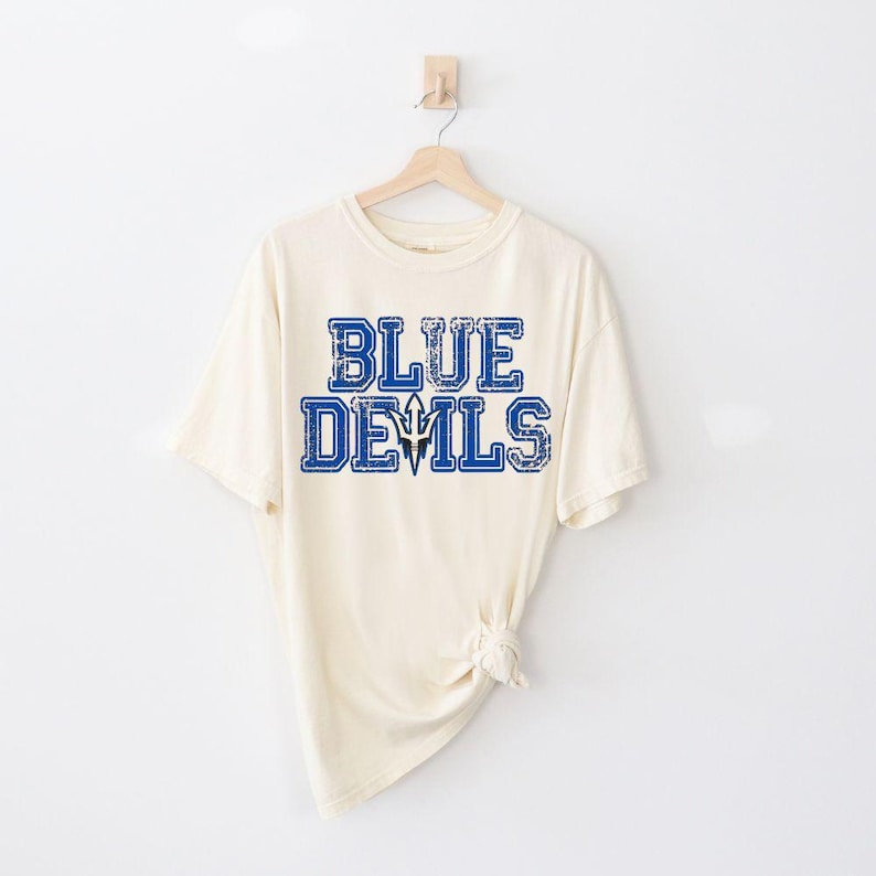 Blue Devils Pitchfork - PNG Digital File - Etsy