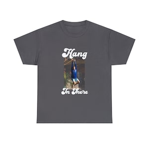 Hang In There - Zipline - I Think You Should Leave - Unisex Heavy Cotton T-Shirt