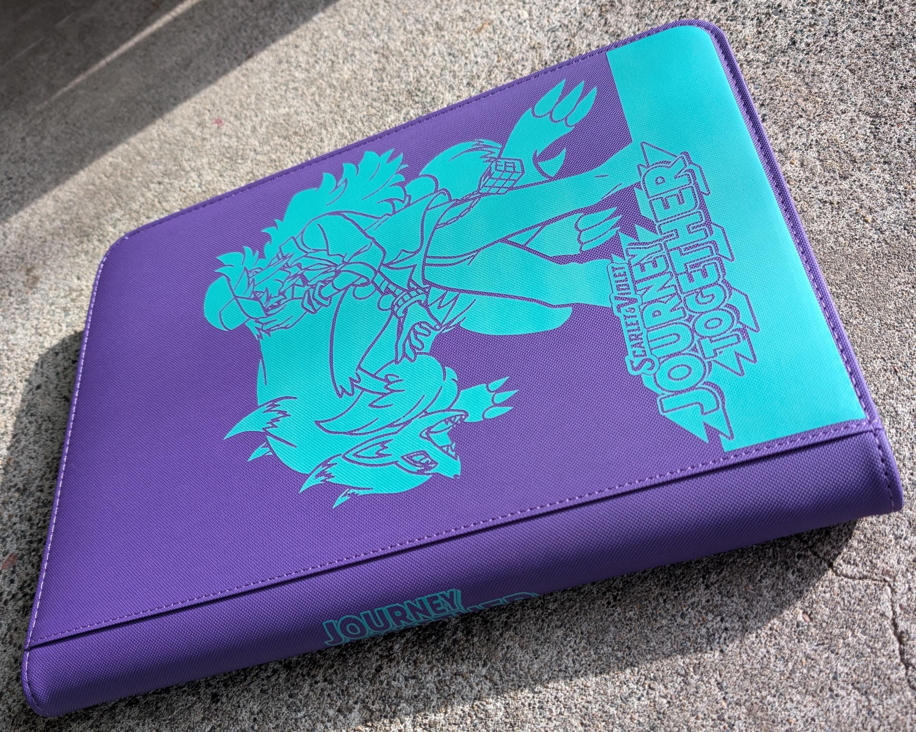 Zipper Binder for Pokemon Cards - Journey Together - Etsy
