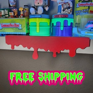 Drip Shelf Hanger for Halloween! Blood dripping down, hangs on the edge of your shelf or picture frame - great decoration accent