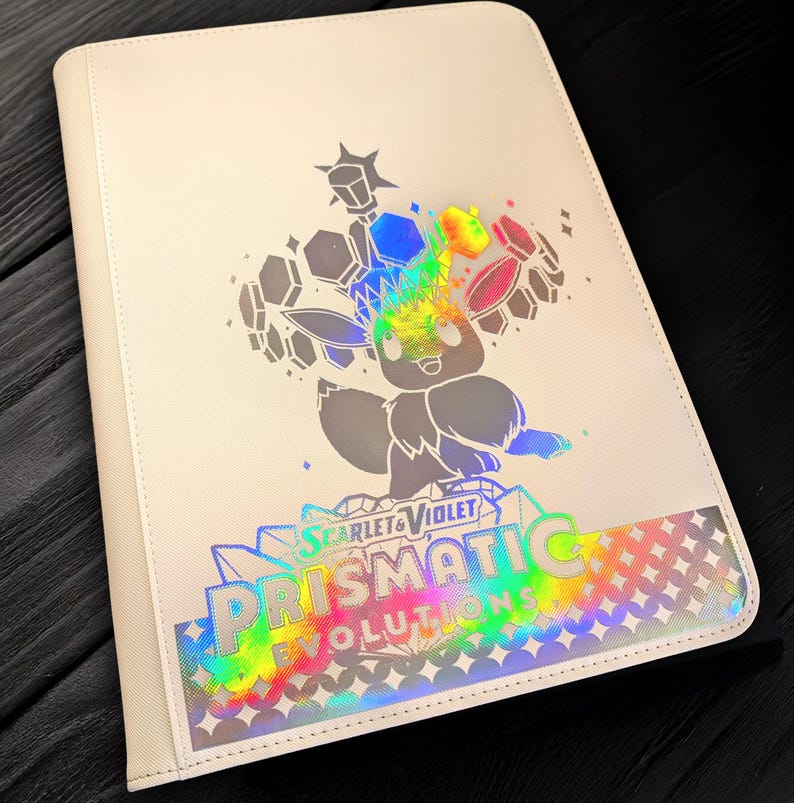 Zipper Binder for Pokemon Cards - Prismatic Evolutions