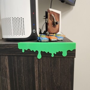 Slime Drip Shelf Hanger! Slime Dripping Down, Hangs on the Edge of Your ...
