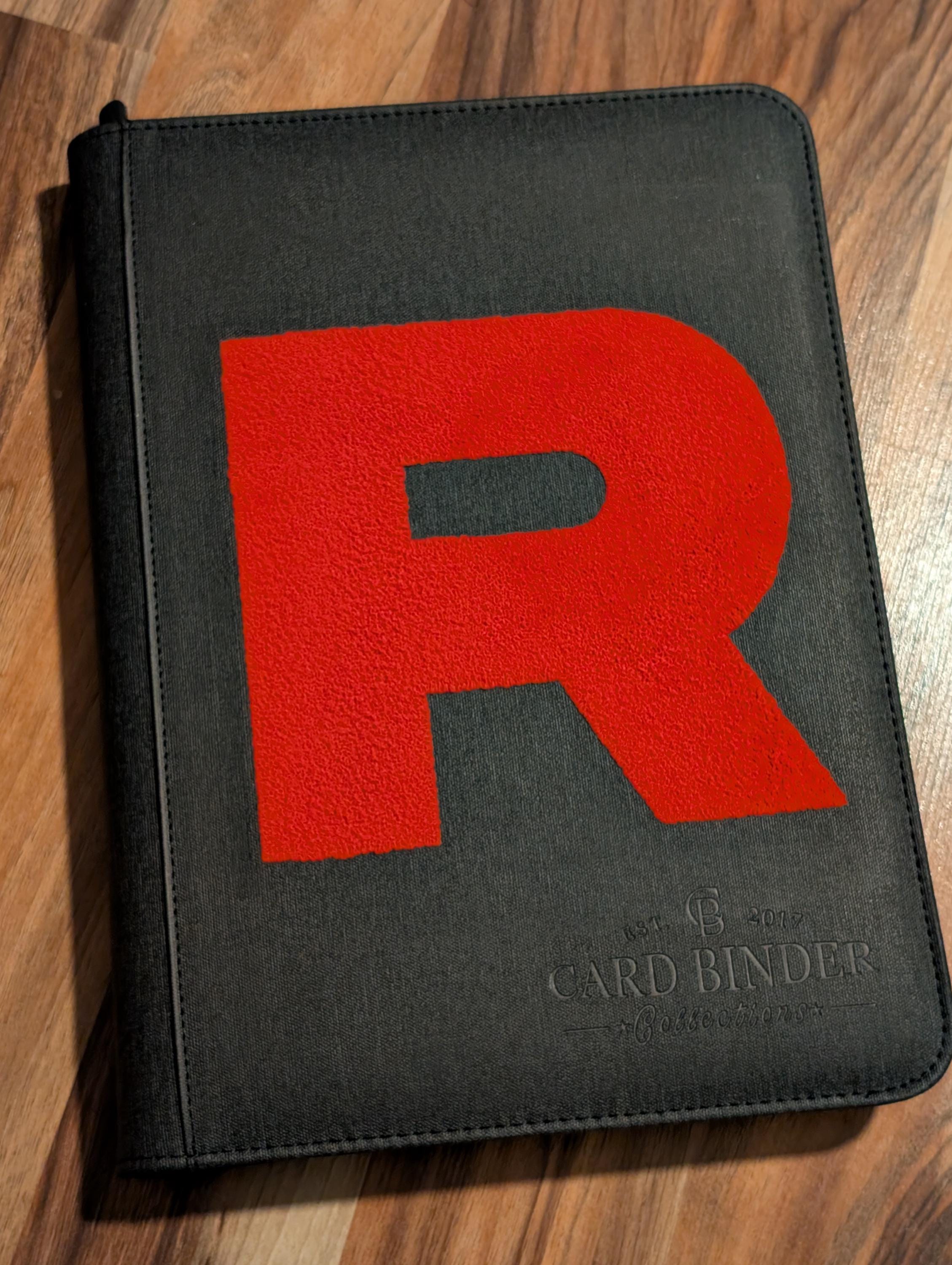 1 Off, Ready to Ship! Pokemon Team Rocket Inspired Custom Zipper Premium  Binder - 30 Page 9 Pocket Holds 540 Cards - Etsy