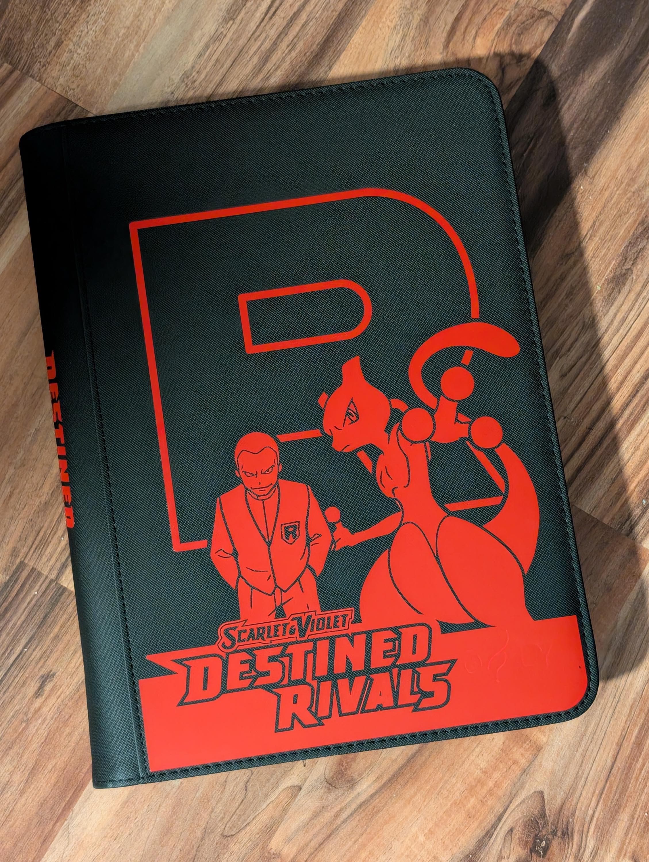 ポケモンカード用ジッパーバインダー - 運命のライバル - Etsy 日本