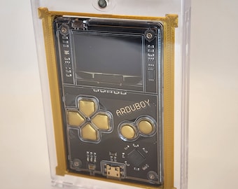 Etui na karty Arduboy – magnetyczne etui One Touch z wkładką o wymiarach odpowiednich do przenośnych gier wideo Arduboy, Arduboy FX i Micro Arcade