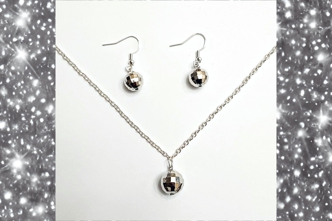 Taylor Swift Mirrorball Inspired Jewelry Set Mirrorball Etsy