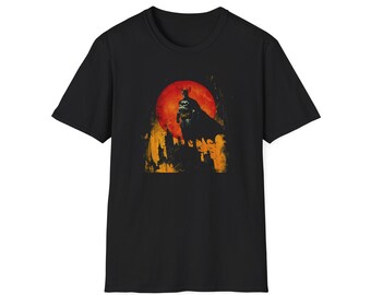 The Caped Crusader Dark Knight Unisex Softstyle T-Shirt