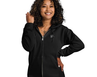 Unisex heavy blend zip hoodie