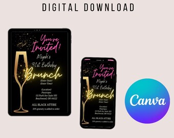 Digital Party Invitation