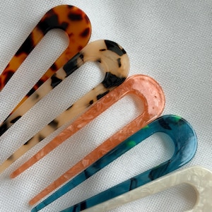 Decoratieve Franse acryl haarspeld van 10 cm met clip voor bruiloft, feest of alledaagse stijl