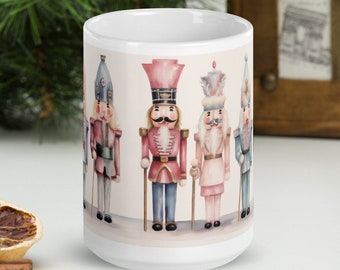 Christmas Nutcrackers Mug, Nutcracker Coffee Mug