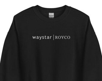 Waystar Royco bordado Crewneck, sudadera bordada inspirada en la sucesión