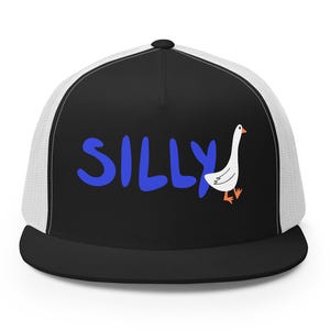 Silly Goose Trucker Hat | Cute Goose Hat | Funny Retro Cap | Trendy Animal Hat