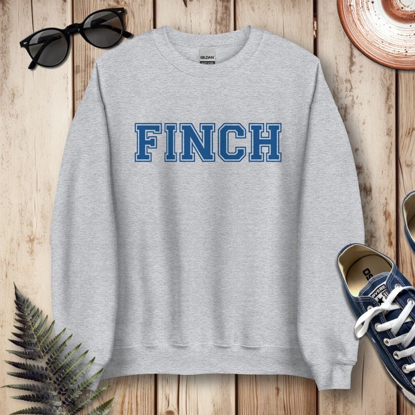 Finch College Sweatshirt, Finch College Crewneck, TSITP Crewneck, Finch Collegiate Crewneck