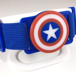 Freestyle Libre 1 & 2 Sensor - Captain America Protective Case and Armband