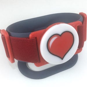 Freestyle Libre 1 & 2 Sensor - Heart Tattoo Protective Case and Armband