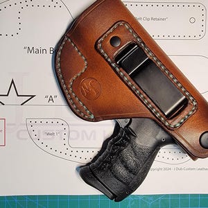 レザー　ホルスター Leather holster for walther pdp - Etsy 日本