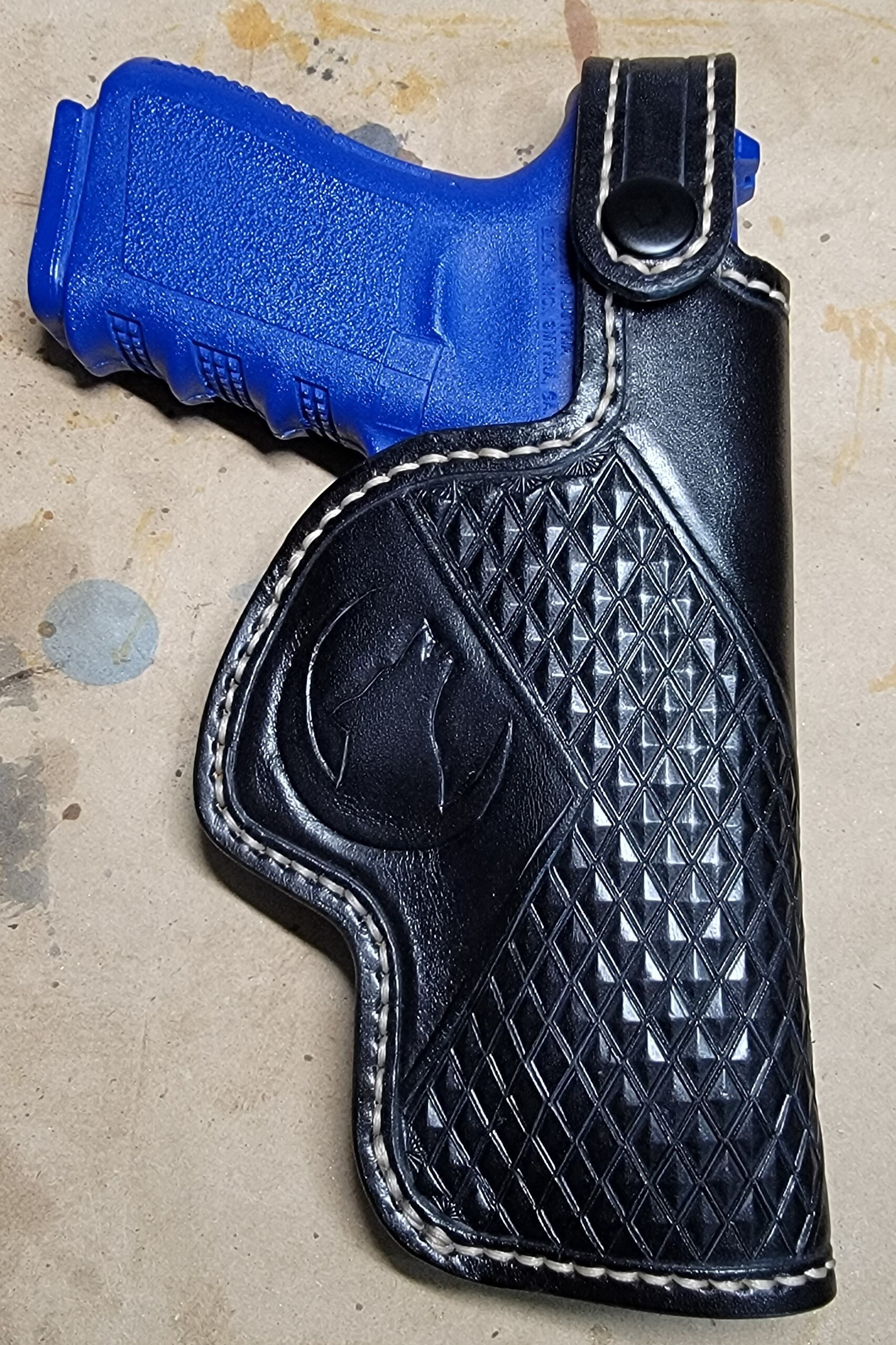 Glock 19/23/32 Holster PATTERN Only, Leather Holster Pattern, Glock 19 Holster Pattern, Leather ...