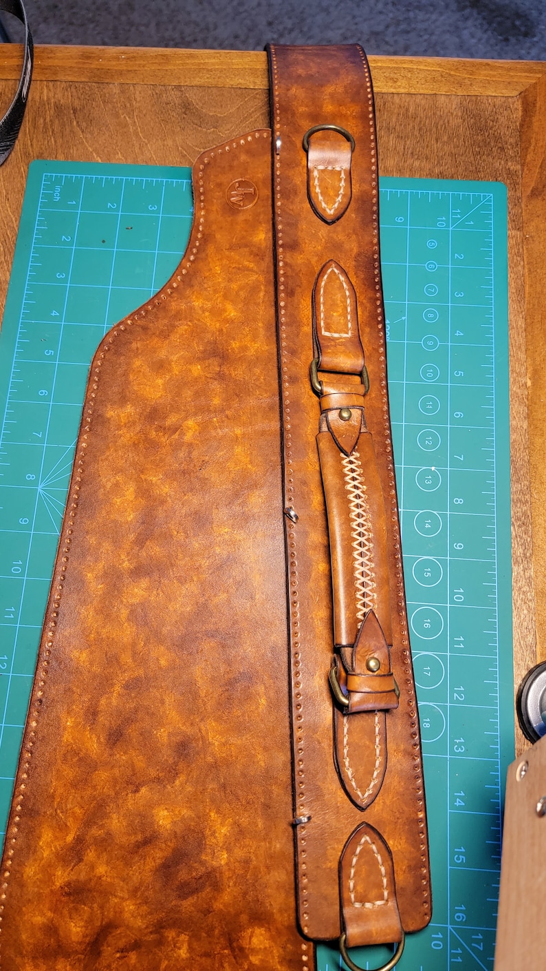 Henry Takedown Survival Rifle Case PATTERN Only, Leather Rifle Case