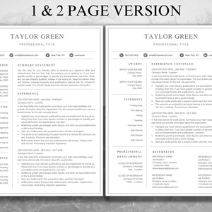 K&ouml;nnte beinhalten: Eine schwarz-wei&szlig;e Lebenslaufvorlage mit dem Namen Taylor Green und dem Titel "Beruflicher Titel". Der Lebenslauf enth&auml;lt Abschnitte f&uuml;r Ausbildung, Berufserfahrung, Expertise, Leistungen, Auszeichnungen, Interessen, berufliche Entwicklung und Referenzen.