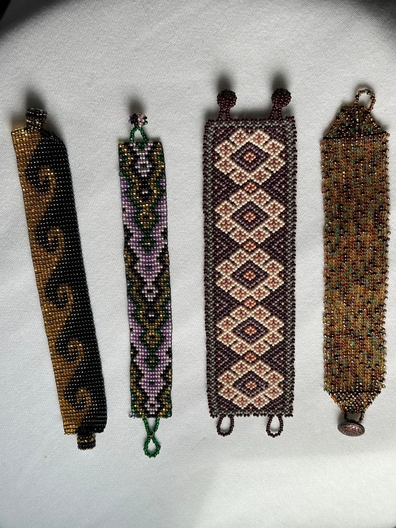 Beaded vintage bracelets