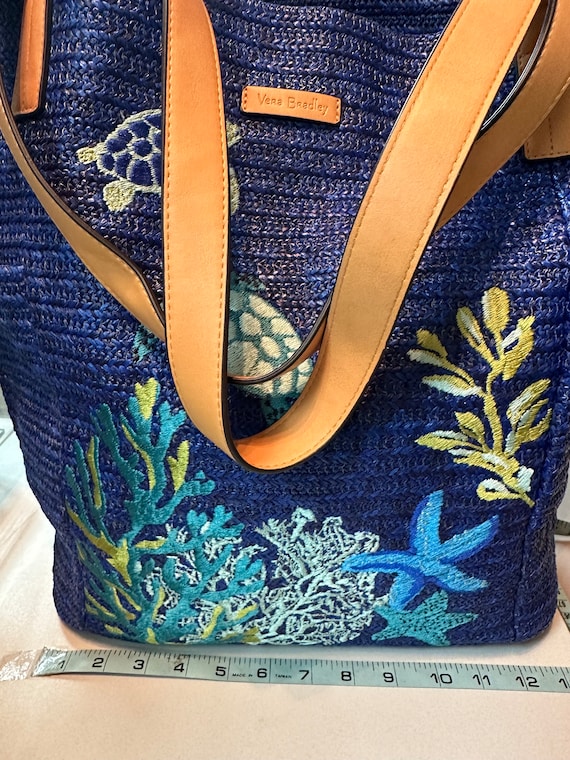 Vera bradley straw tote new arrivals