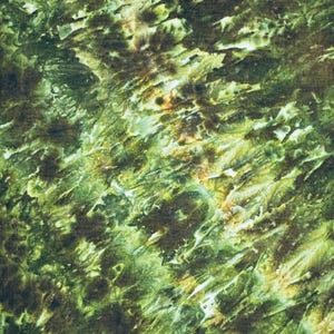 36 count linen, green and brown heavily textured hand-dyed cross stitch fabric, 17”x27”