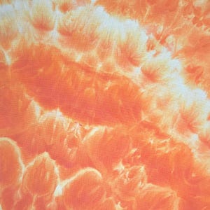 32 count evenweave, Halloween pumpkin orange and yellow hand dyed cross stitch fabric, 17”x26.5”