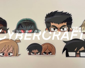 IN STOCK | Scott Pilgrim League Of Evil Exes Car Peeper Stickers