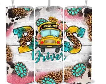 Bus Driver Tumbler 20oz
