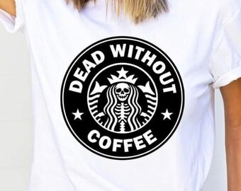 T-shirt Mort sans café