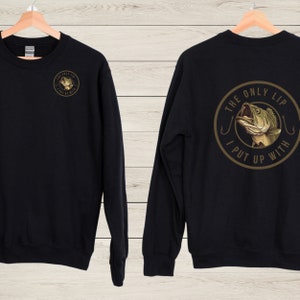Crewneck Sweatshirt for Guys, Pullover Sweatshirt for Boyfriend, Fisherman Shirt, Funny Gift for Dad, Fishing Gift, Unique Christmas Idea!
