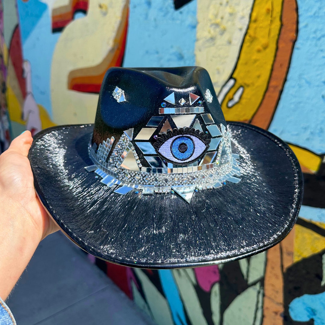 Cappello da cowboy spaziale Disco personalizzato 3rd Eye • Vestito
