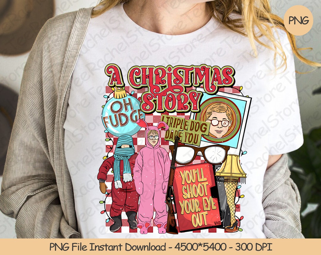 A Christmas Story Oh Fudge PNG Digital Design Download Sublimation PNG ...