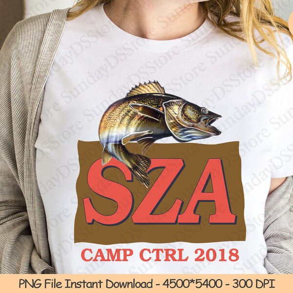 Sza Camp CTRL 2018 Png | Digital Design Download | Funny Animal PNG | Sublimation PNG