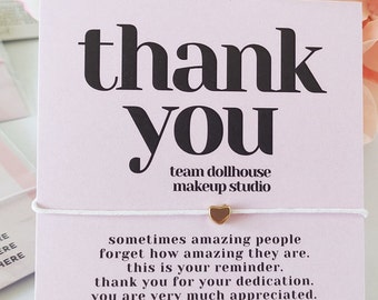 Regalos personalizados de agradecimiento para el equipo Regalo de reconocimiento al personal Regalo de agradecimiento a los empleados Regalo para actividades de integración de equipos Compañeros de trabajo Voluntarios Regalo de empresa Nuevo personal