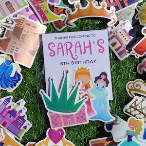 Princess Party Favours Princess Birthday Party Favors Princess Favours Royal Party Castles  Crowns Princess Party Bag Fillers Girls Princess