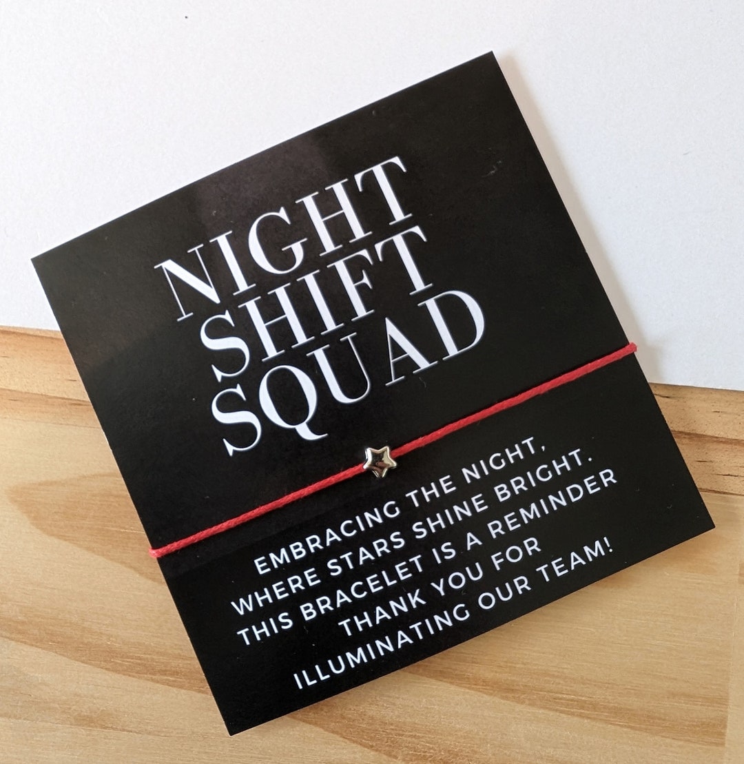 Night Shift Employee Appreciation Gift Custom Night Worker Wish