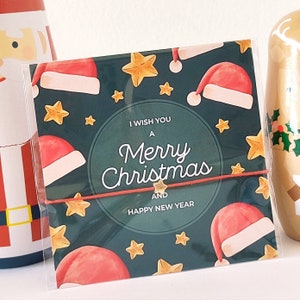 Kerstbedankjes gepersonaliseerd, kerstteamdiners, kerstkaart wensarmband, teamwaarderingscadeau, feestelijk bedankje