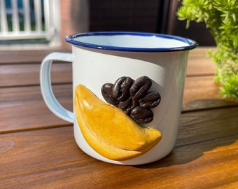 Tazza per caffè e pane, tazza piccola, tazza personalizzata, tazza da caffè, tazza regalo