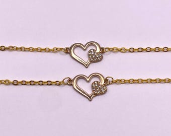 Matching Elegant Necklace and Bracelet Set for Women